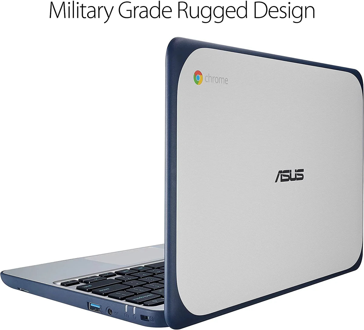 Hard ASUS 11" Chrome, 1.60 RAM, B) SSD Grade C202SA-YS02, Screen (Used GHz Intel 16GB 4GB DDR3 Chromebook Celeron, Drive,