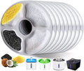 Water Filter Dispensers,Ion Activated Filters Pet Most Filter Carbon Water Replacement Exchange Fountain Cat Fountain Cat 9Pack,BYEWIRE Dog Replacement Water Resin for and