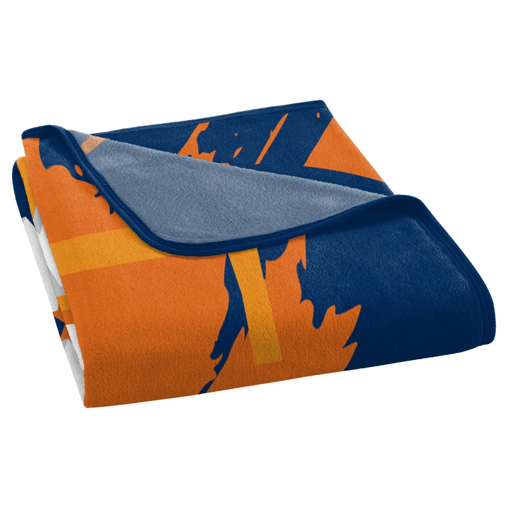 Raschel Astros Group Micro Dimensional Blanket Northwest Houston 46" x Plush The 60" Throw