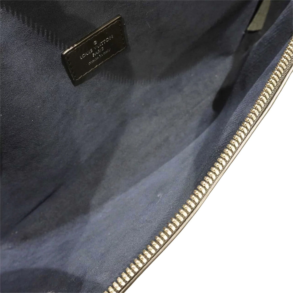 Louis Black Vuitton Initials Authenticated Belt Bag Epi Pre-Owned Leather Unisex (Good)