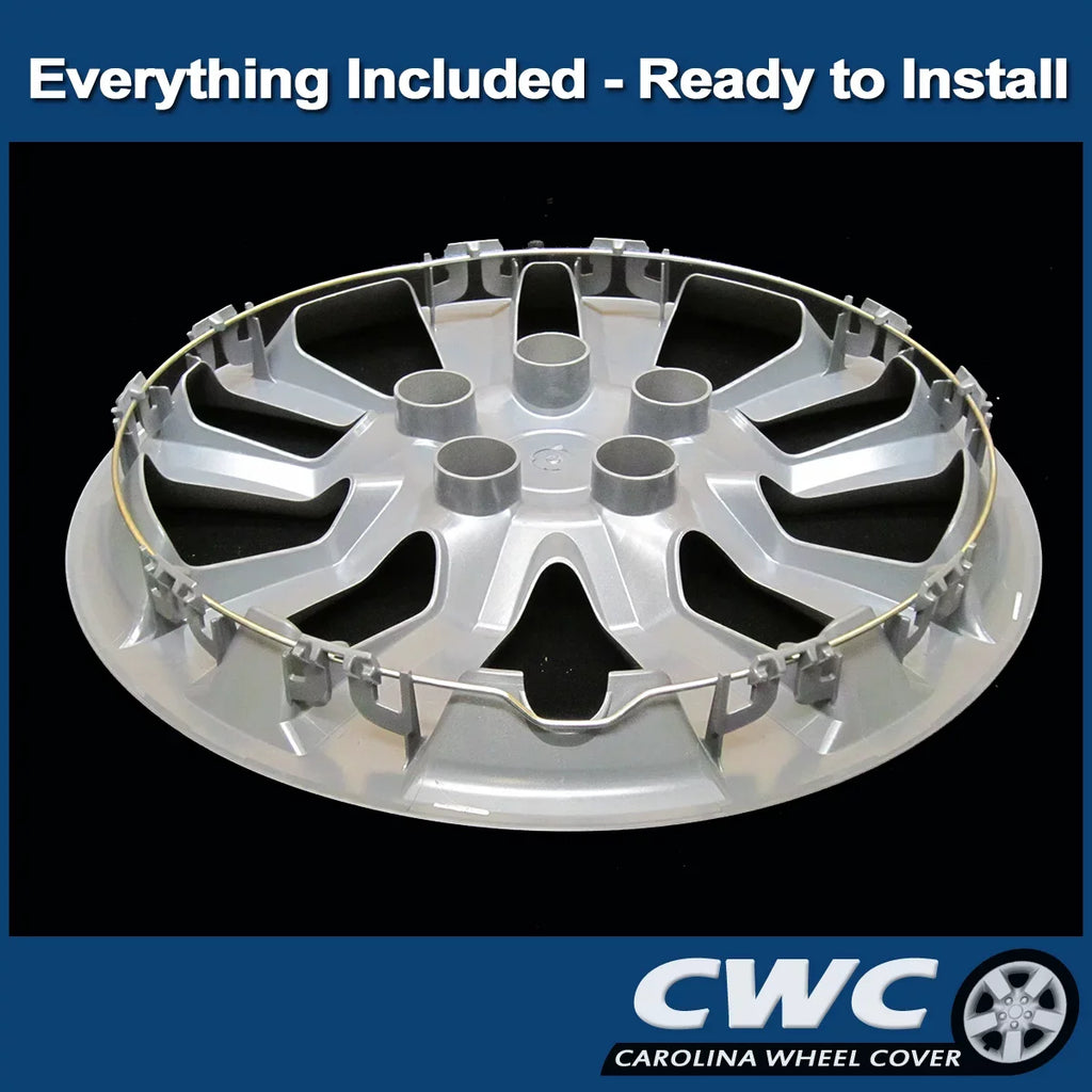 (SIngle Premium CarolIna Hubcap Replacement Wheel Hubcap) - for Nissan 2018 2013 Altima 16-In. Replica Cover