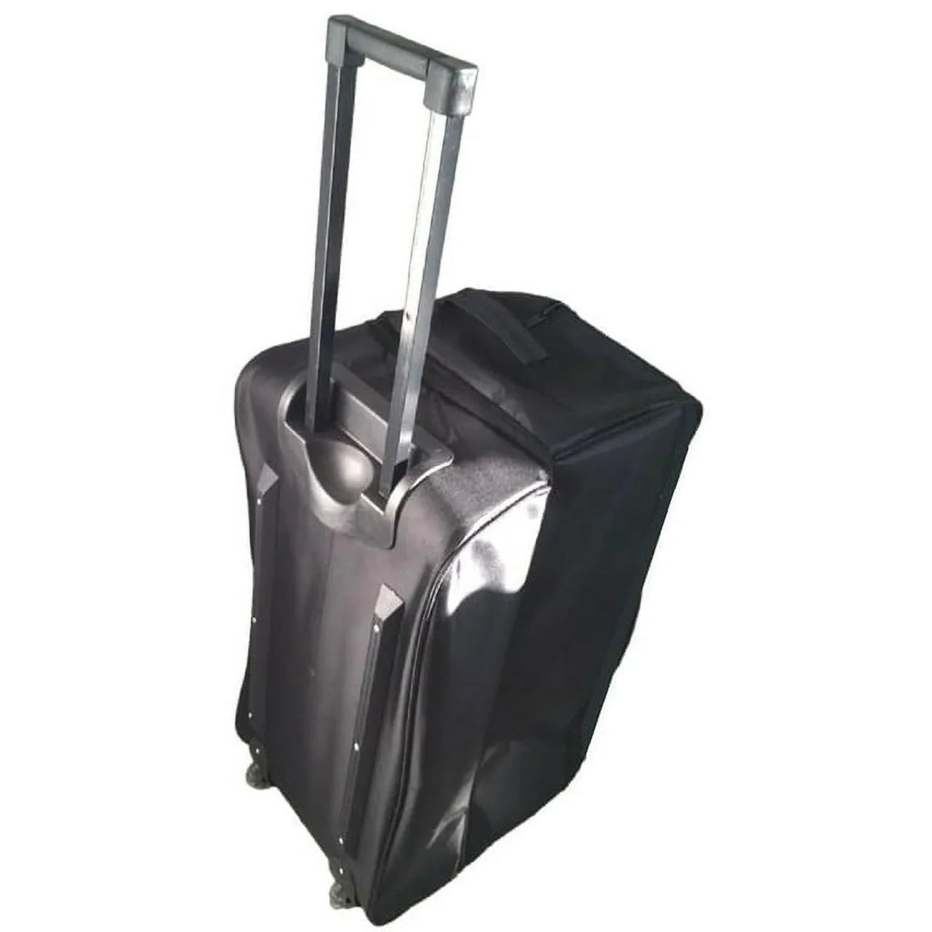 Bag X - Travel 28" Duffel Factor Multi-Pocketed Wheels Telescoping Black, Handle Rolling with & Gear