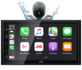 '+ For Mirroring Media Player USB JVC 6.75" Bluetooth Camera 2 Android DIN KW-M180BT Backup