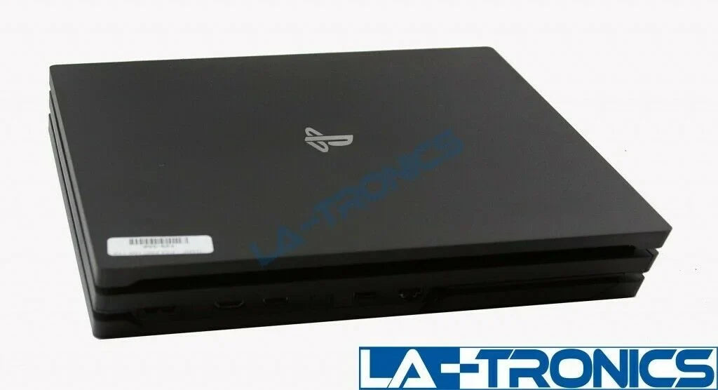 '- Playstation Sony 1TB Black 4K Jet GRADE PS4 Gaming Console 4 A- Pro