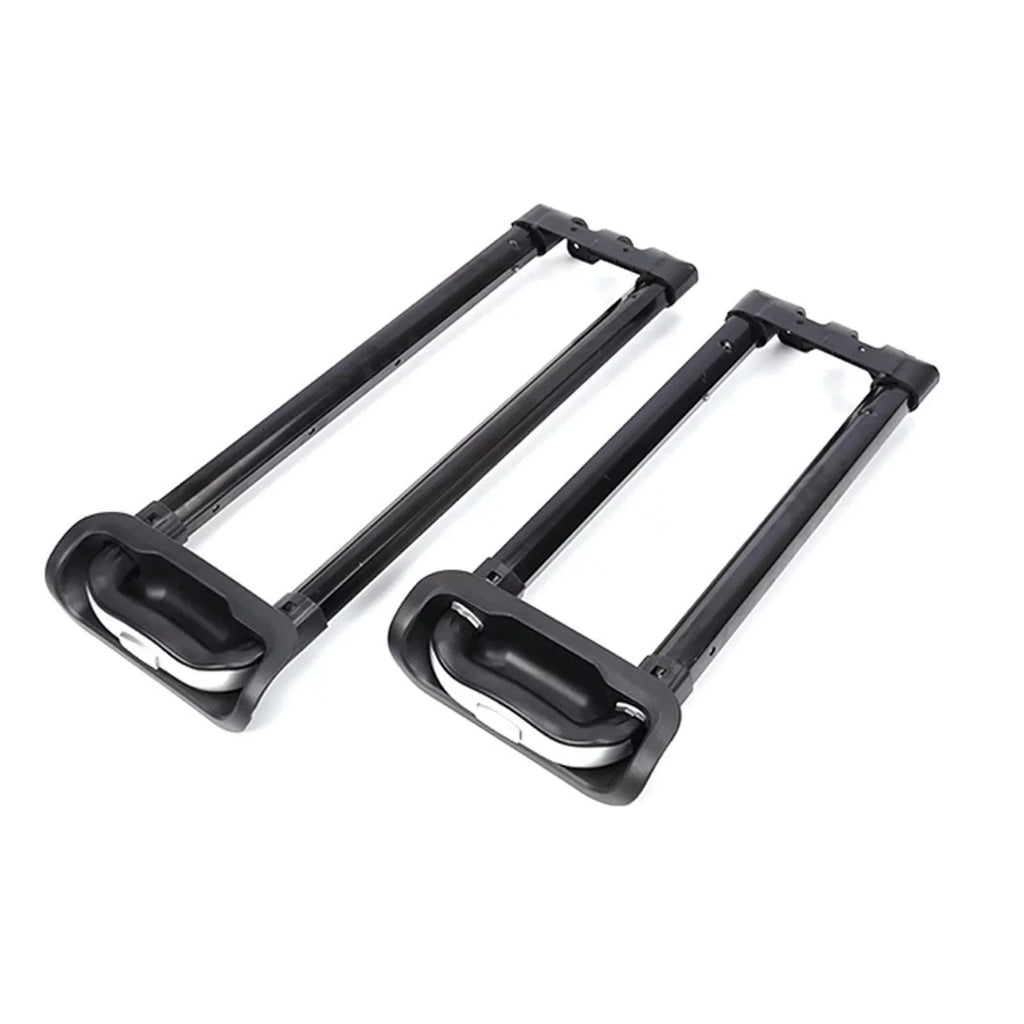 Cart Suitcase Sections Telescoping Luggage for Black Pull Trolley Bucket Handle, Three Rod, , Parts adjustable Ice Speaker Case Replacement