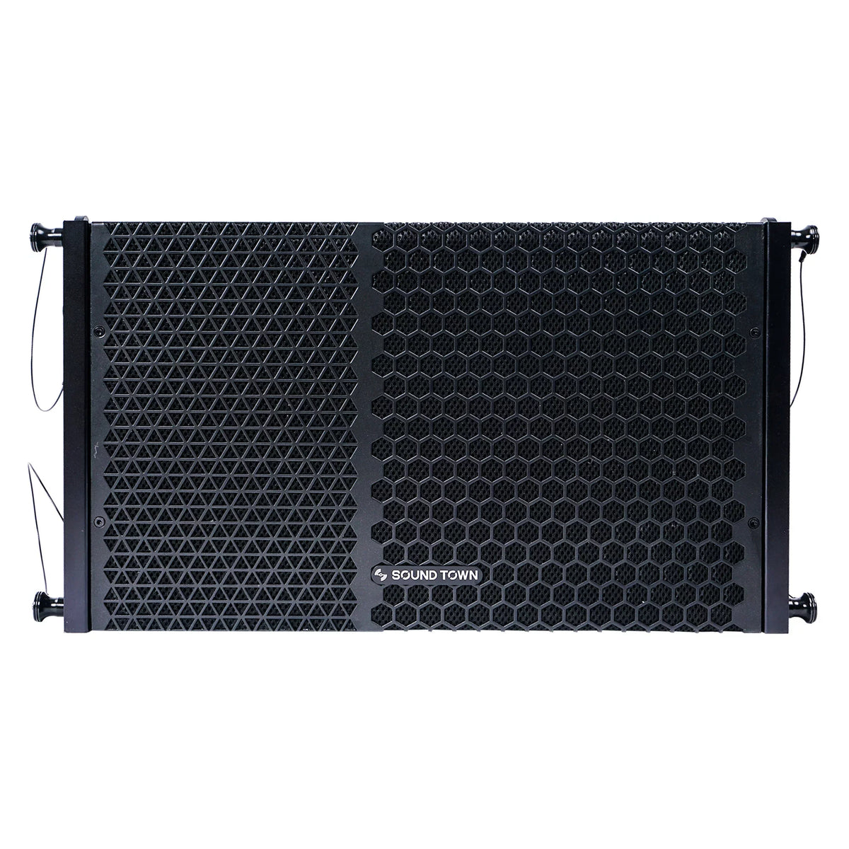Clubs, Line 1 ZETHUS and Restaurants, X 10-inch Speaker Series for Stages, Array Four Black Line System Sound Powered Town Array Churches Compact with Bars, Schools Speakers,