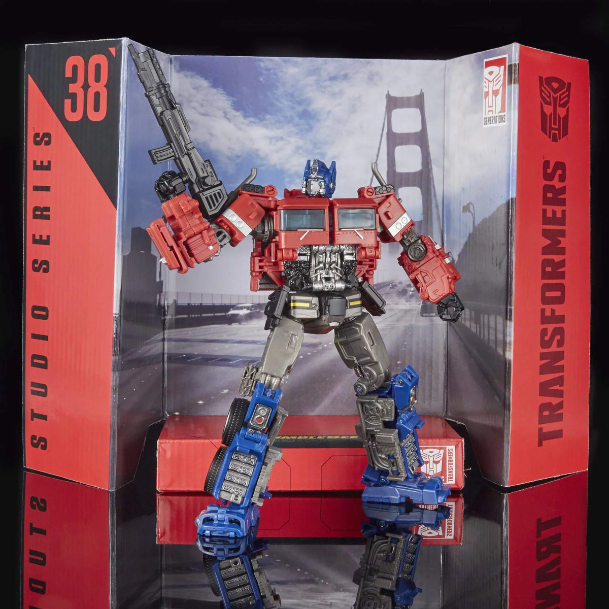 Action Class - Transformers 8 Series Optimus 38 and Movie Voyager Ages Toys Studio Up, Bumblebee Figure Prime 6.5-inch