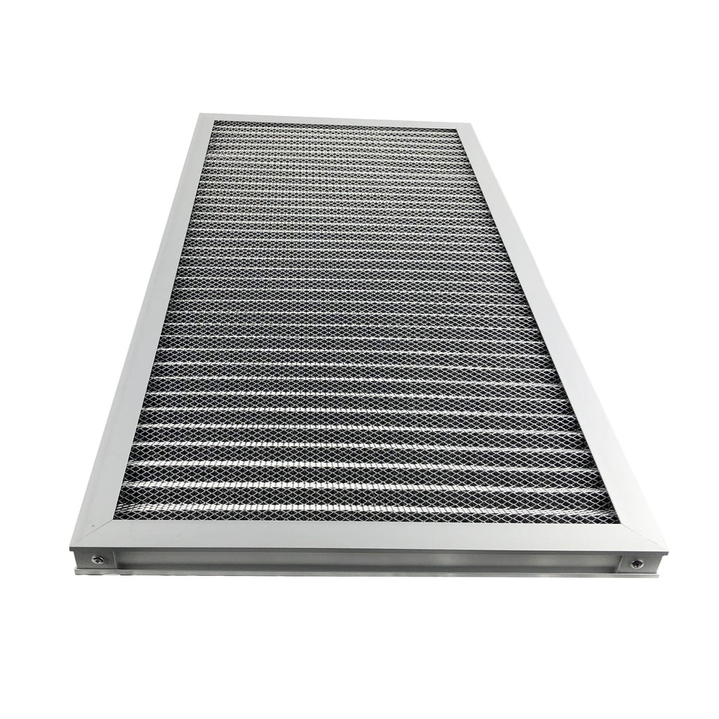 Central Filter 24" Washable x Air AC Furnace (12" Air Filter Aluminum Electrostatic 1"), x
