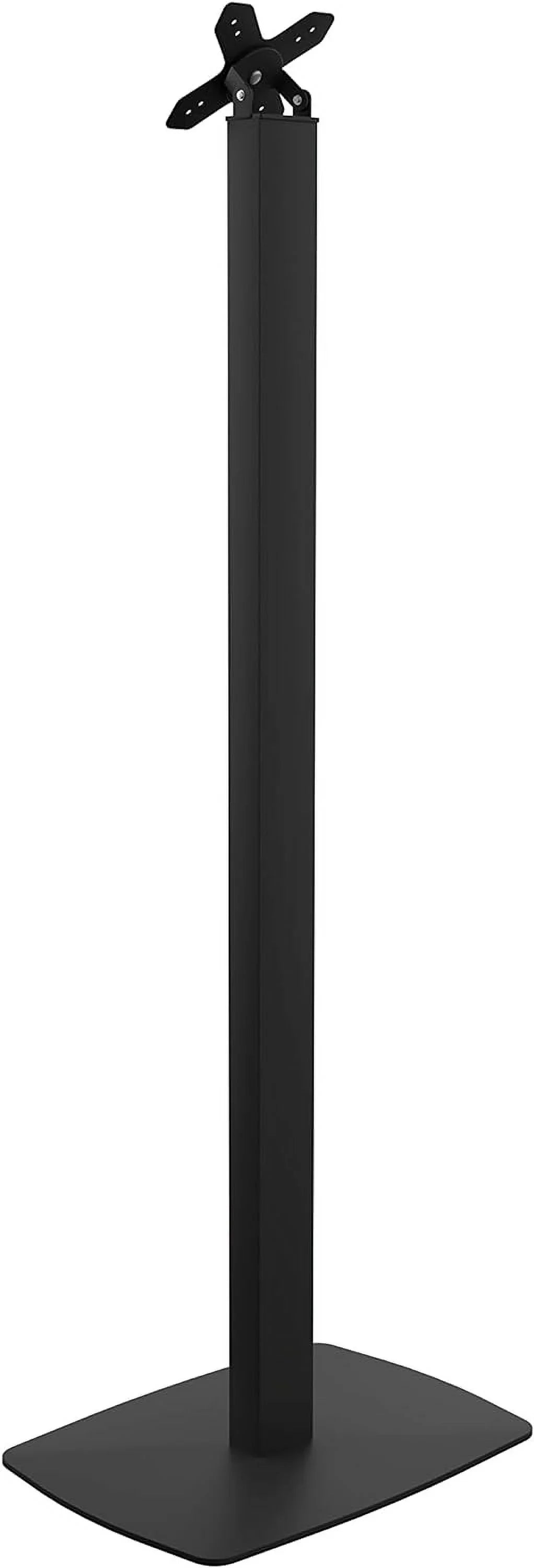FEIRO Floor Base ADD-CHKB Premium (Black) VESA and Plate with Thin Profile Stand