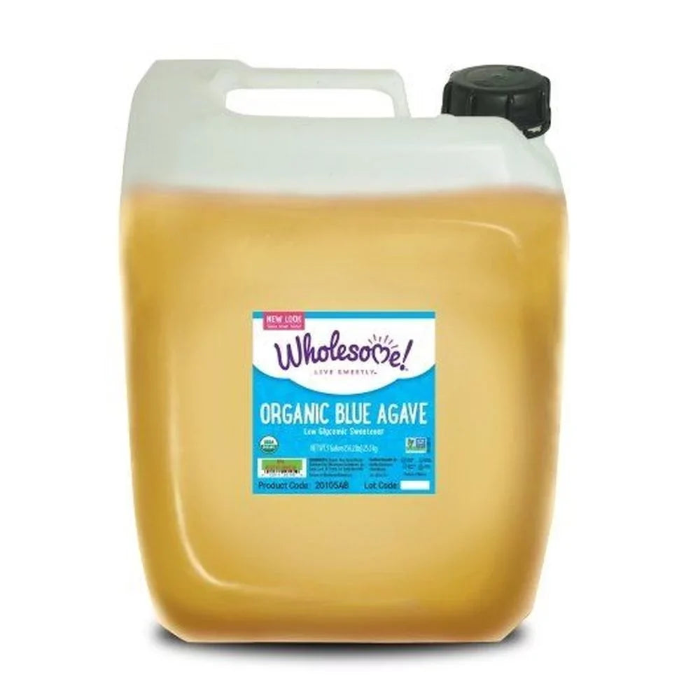 5 Agave Organic Gallon Each. 1 Sweetener, Wholesome Blue --
