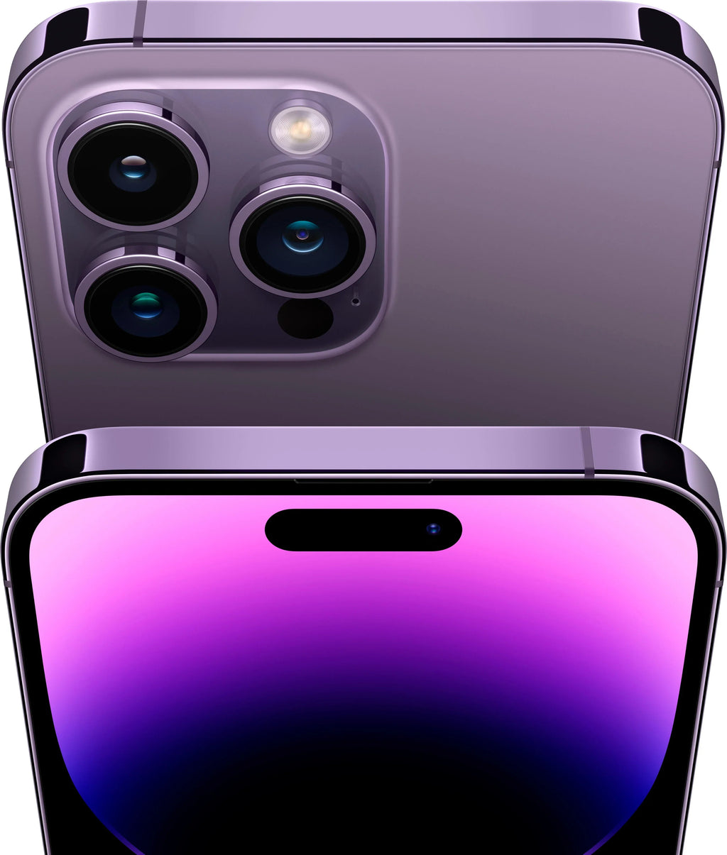 Max Purple iPhone Carrier Pre-Owned 1TB (Good) 14 Deep Pro Apple Unlocked - -