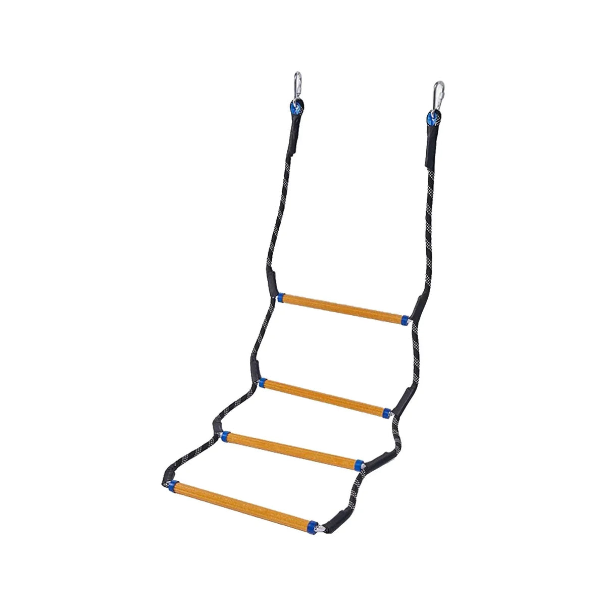 4/5 Inflatable Ladder Ladder, Canoe Ladder Boat Climbing Rope Marine Rope Swim Steps Ladder, 4 for Rope Strength Boat Kayaking Sailing High Tier Boarding Rope