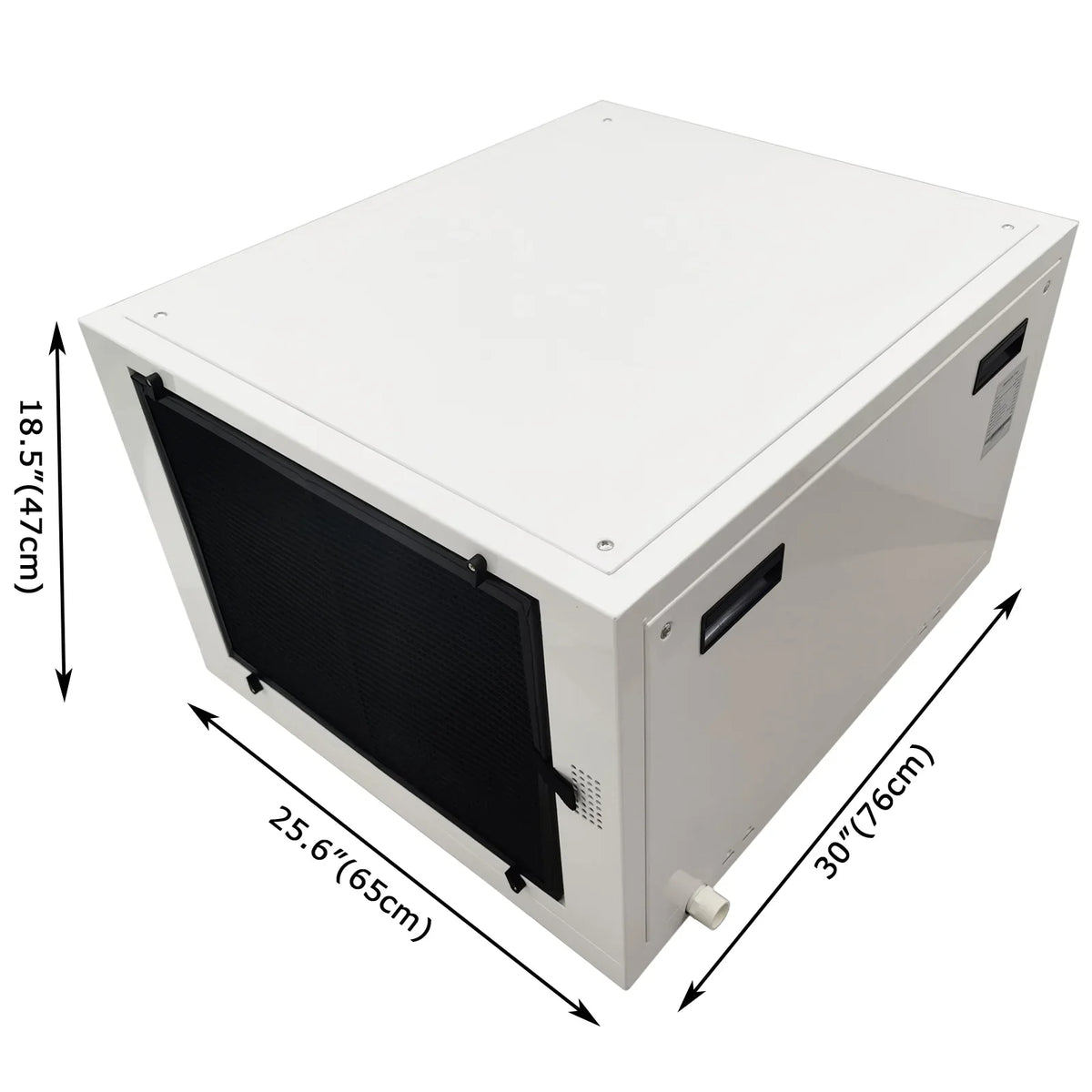 Commercial Warehouse 338Pint/D Greenhouses Household Ceiling-Type Planting Basement Dehumidifier