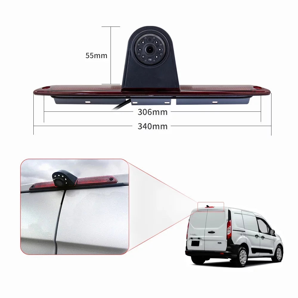 Monitor) Vans for Parking Backup Brake 7in Sprinter/ (with Anself Mercedes-Benz Crafter