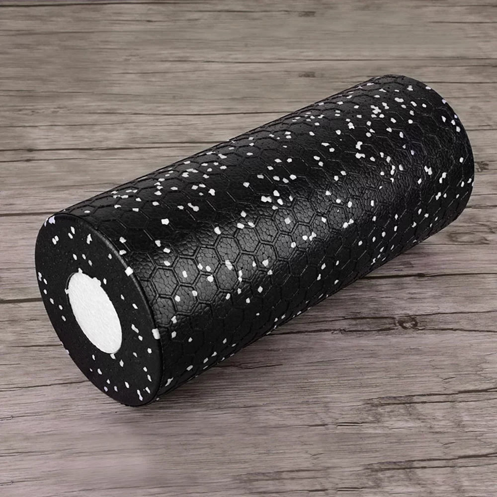 and Foam Roller Fitness Exercise and Massage and Soft Yoga Rollers Therapy Hard Set, 2pcs for Muscle