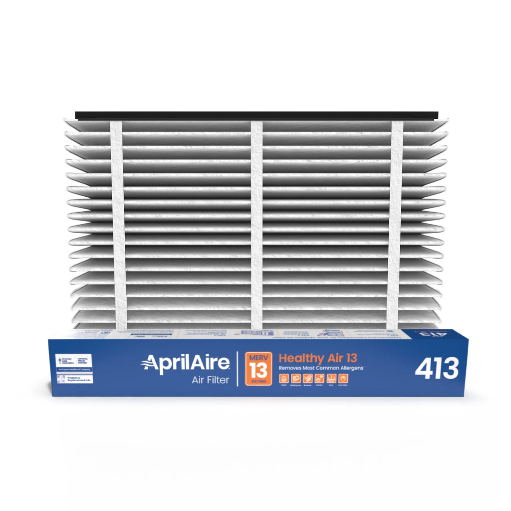 Air Home AprilAire Purifiers - 2) Healthy of MERV Whole-House Allergy 13 Filter AprilAire 413 for (Pack Filter Replacement