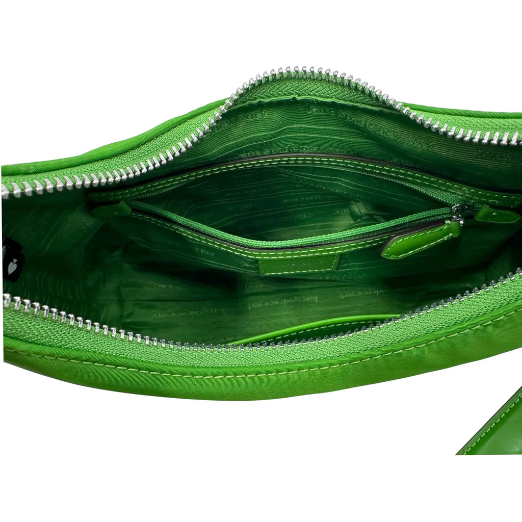 Spade - KSNYL Green Sam Bag Small Icon Shoulder Kate Nylon