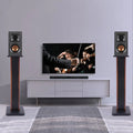 Speaker 2x28" Multimedia Monitor Theater Home Speaker Stand Studio Holder Stands