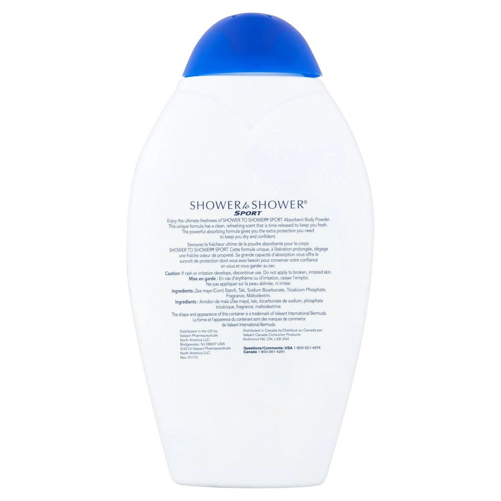 Body (Pack Powder To Sport, oz 13 6) Shower Shower of