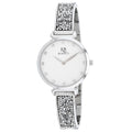 Roberto White Bianci Watch - Brillare RB0200 Women's Dial
