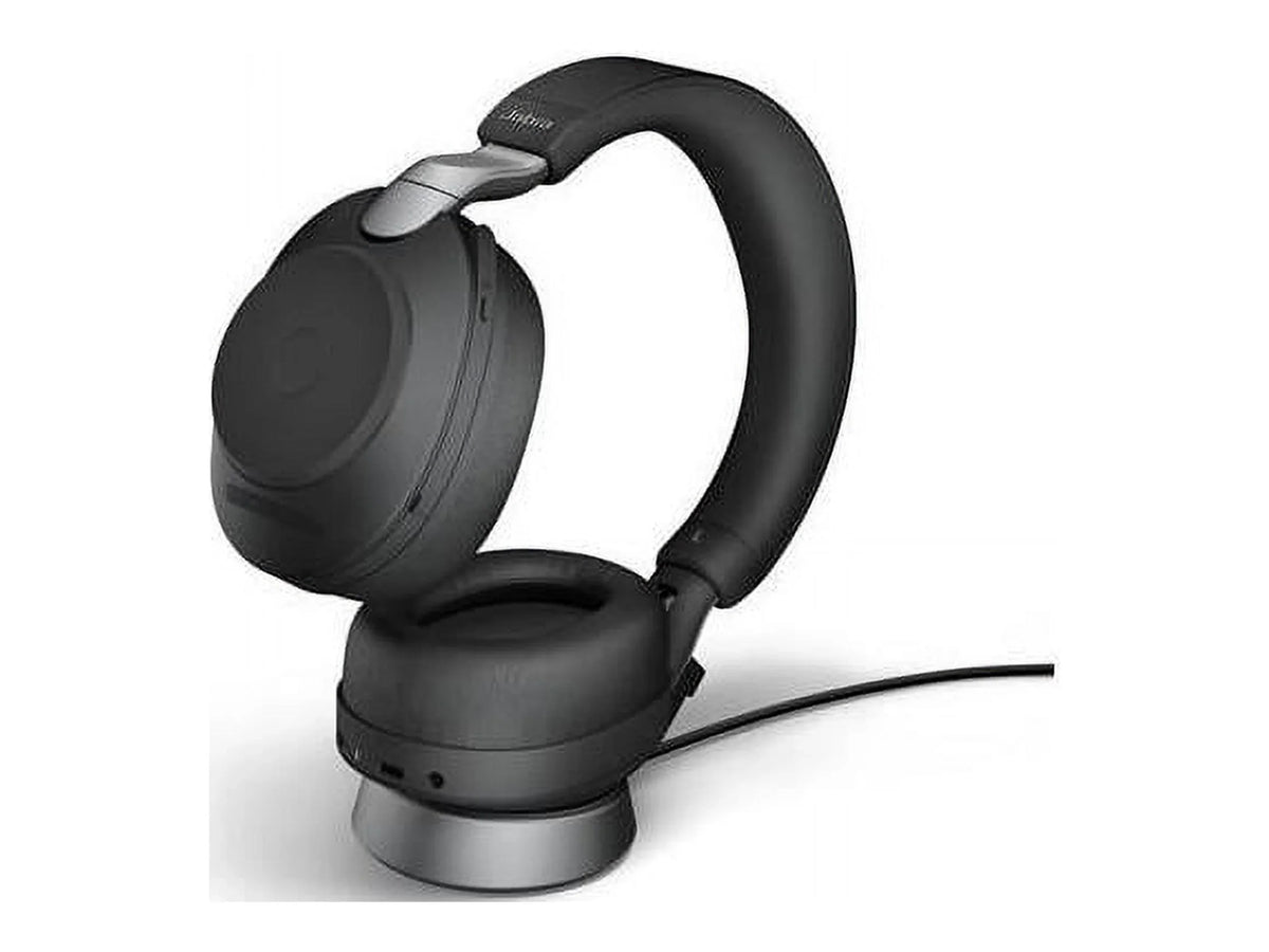 UC for Bluetooth - Life, Cancelling Calls Wireless of Music, Black Advanced 85 Headphones Battery Stereo, and Noise Wireless Headset Jabra Headphones 37 Hours Link380a, Evolve2 with