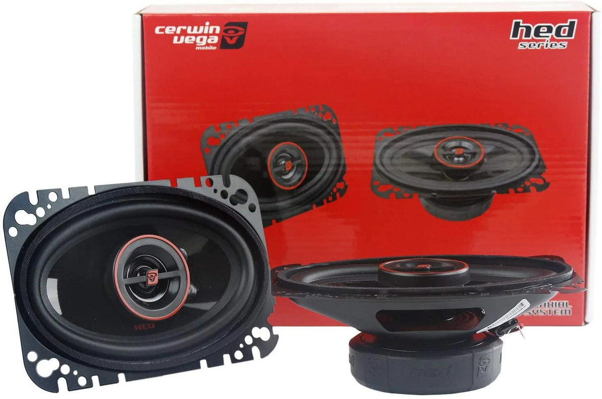 HED(R) max) Speakers 6", Series H746 (4" 2-Way CERWIN-VEGA 275 Coaxial x MOBILE Watts