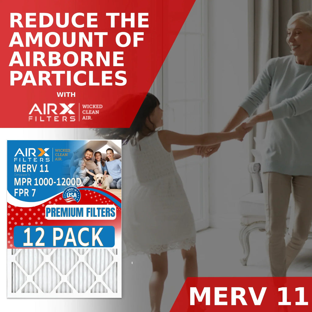 MPR AIRX AIR. CLEAN Comparable Filter 1000, Rating, Pack & Filters USA to MPR in Made FILTERS WICKED 1200 by FPR Air - 11 16x20x1 MERV Furnace 7 12 of