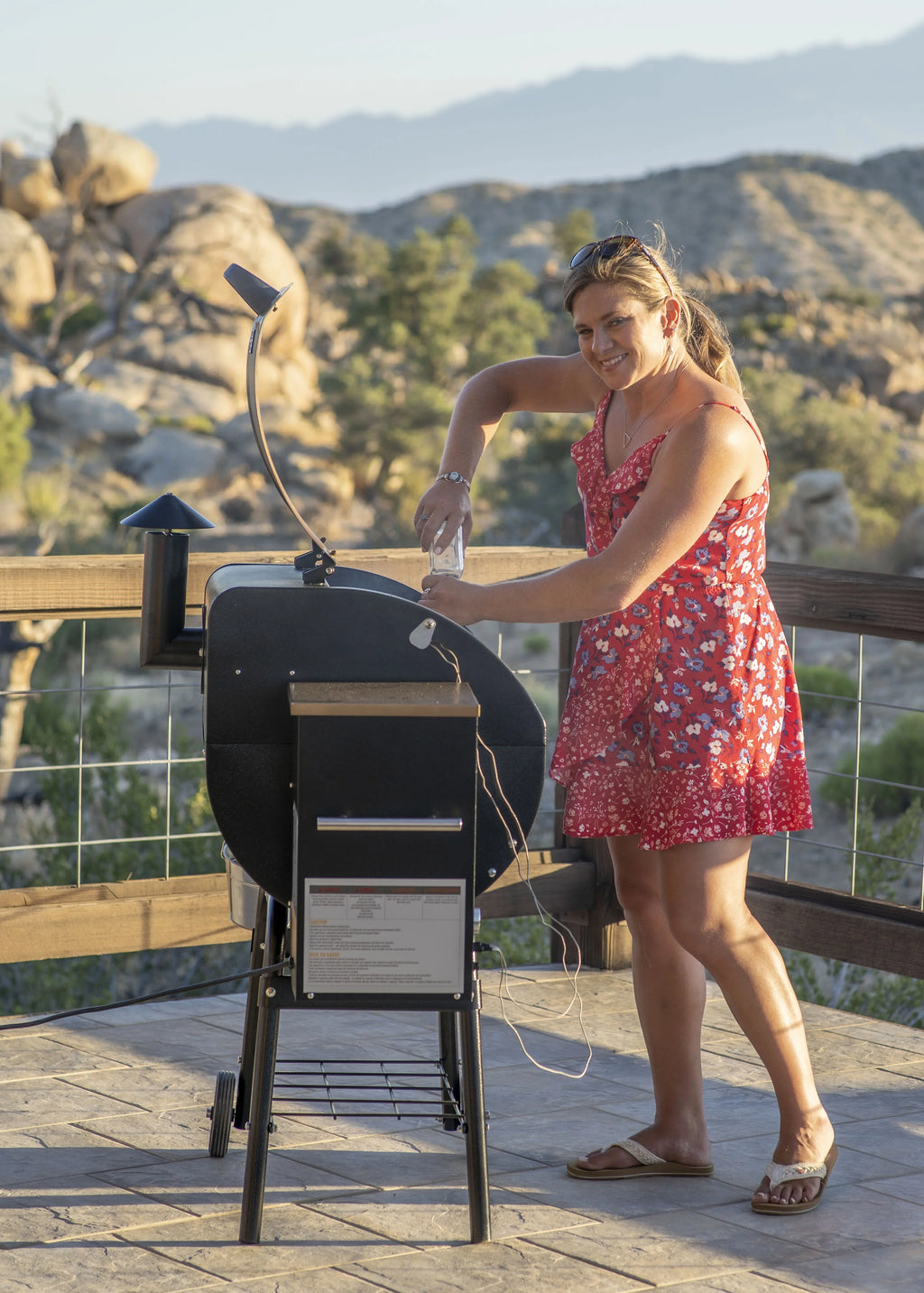 Smoke - Camp Ash Patented PID Smoker Controller Pellet Feature, Cleanout with Chef Grill Temperature 10 Bronze PG24STXB Settings,