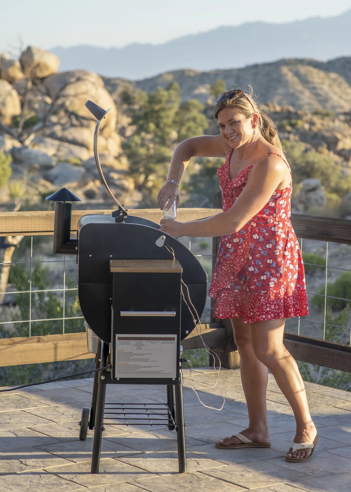 Smoke - Camp Ash Patented PID Smoker Controller Pellet Feature, Cleanout with Chef Grill Temperature 10 Bronze PG24STXB Settings,