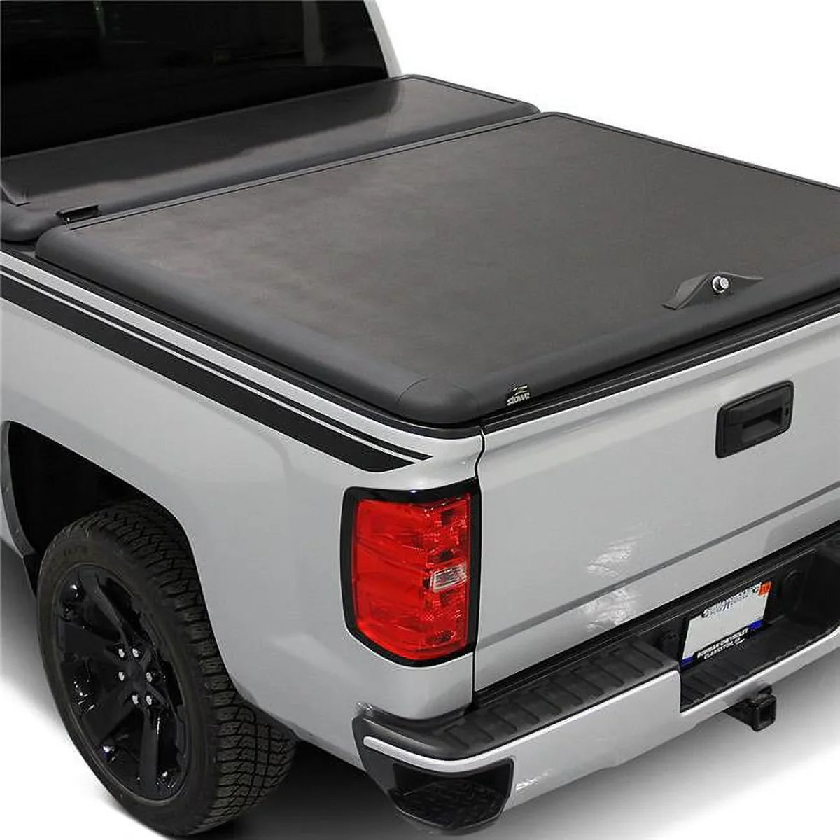 2014-2018 & Sierra Toolbox System Silverado Small Stowe Tonneau for 5.8 Cargo ft. Block &