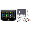 Card & Auto, Infotainment Heigh10 Trucks compatible Kit Installation with Apple GM Android System Navigation with compatible & Includes 10" CarPlay In-dash 14-18 Stinger