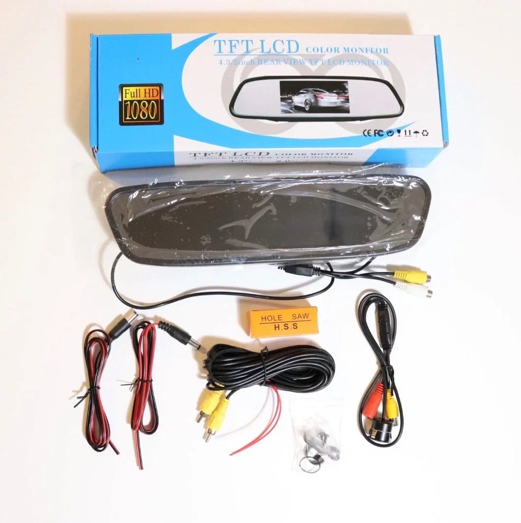 Rear JPH-4C303 Ignition 4inch W Canadamotorking Bracket Back To Camera, Camera, Up View Hold Wires Coil 4AMCA Mirror