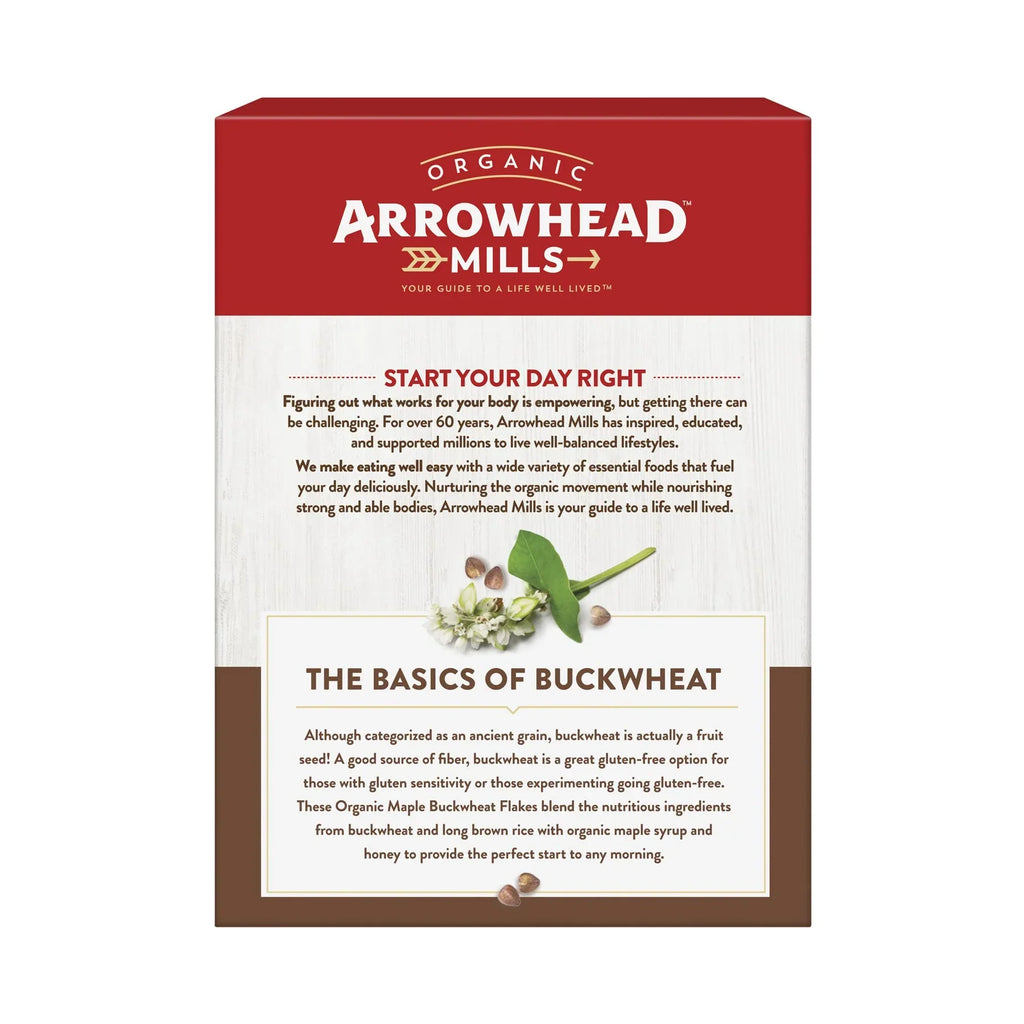 Organic Buckwheat Mills Gluten-Free - oz Maple Arrowhead Flakes 10