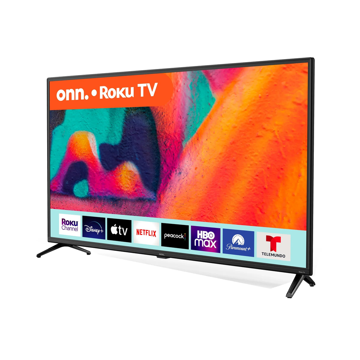 100068372 Class 42" (Refurbished) Roku onn. TV FHD Restored Smart LED (1080P)