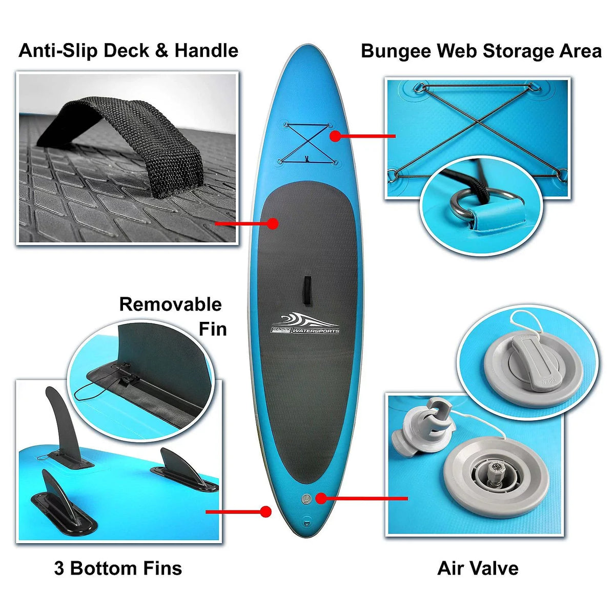 Paddle Stand-Up 86941 Kit Board Inflatable Seachoice