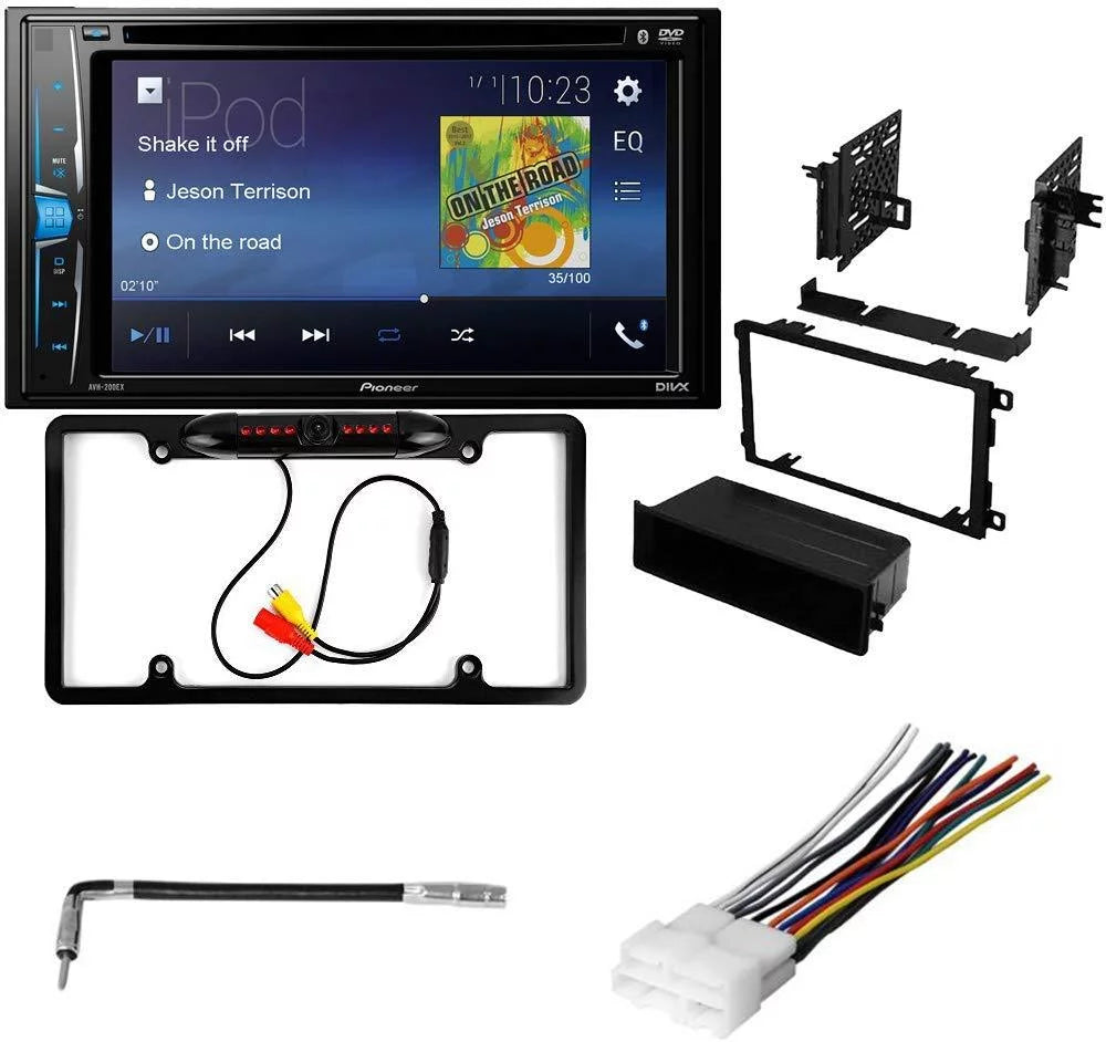Camera, 1992-1995 Stereo for Bluetooth Double / Dash Backup - DVD Bundle Multimedia Car Cadillac Kit and Touchscreen KIT769 Eldorado with Installation Kit Din - DVD Pioneer Radio