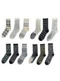 Boot Size Luxe, Warm Babba Crew Cozy Women's 4-10 12-Pack, Socks, Socks, Warmer Fashion Fuzzy Wooly