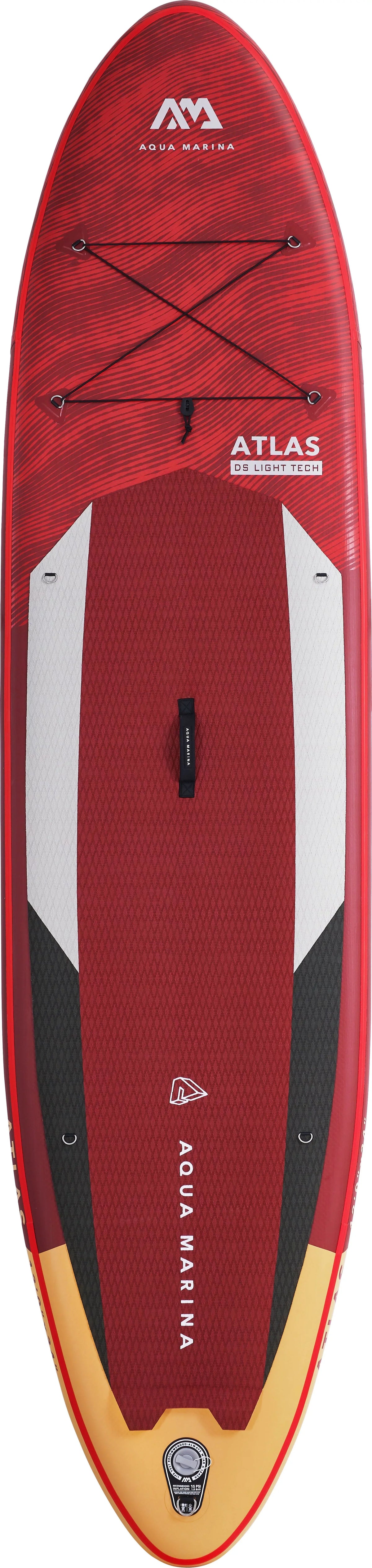 Pump 12'0" - Up Paddle including Marina Paddle, Aqua Harness ATLAS & Stand SUP - Inflatable Safety Package, Board Carry Fin, Bag,