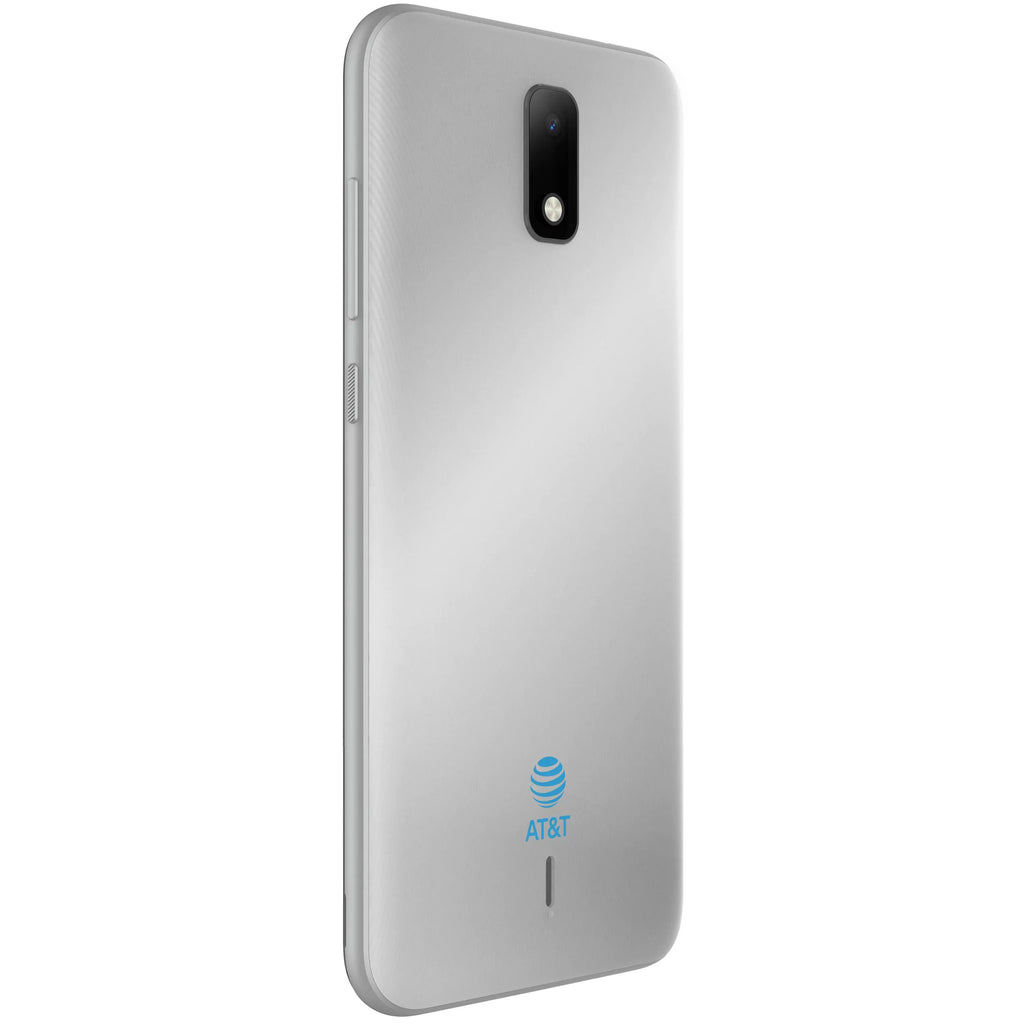 Prepaid - 2 32GB, AT&T Satin Silver Calypso Smartphone