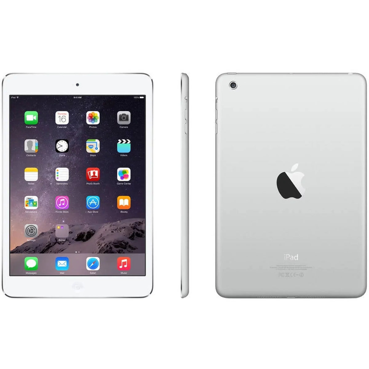 Mini (Refurbished) Wi-Fi Apple iPad ME279LL/A Silver Restored 16GB 2