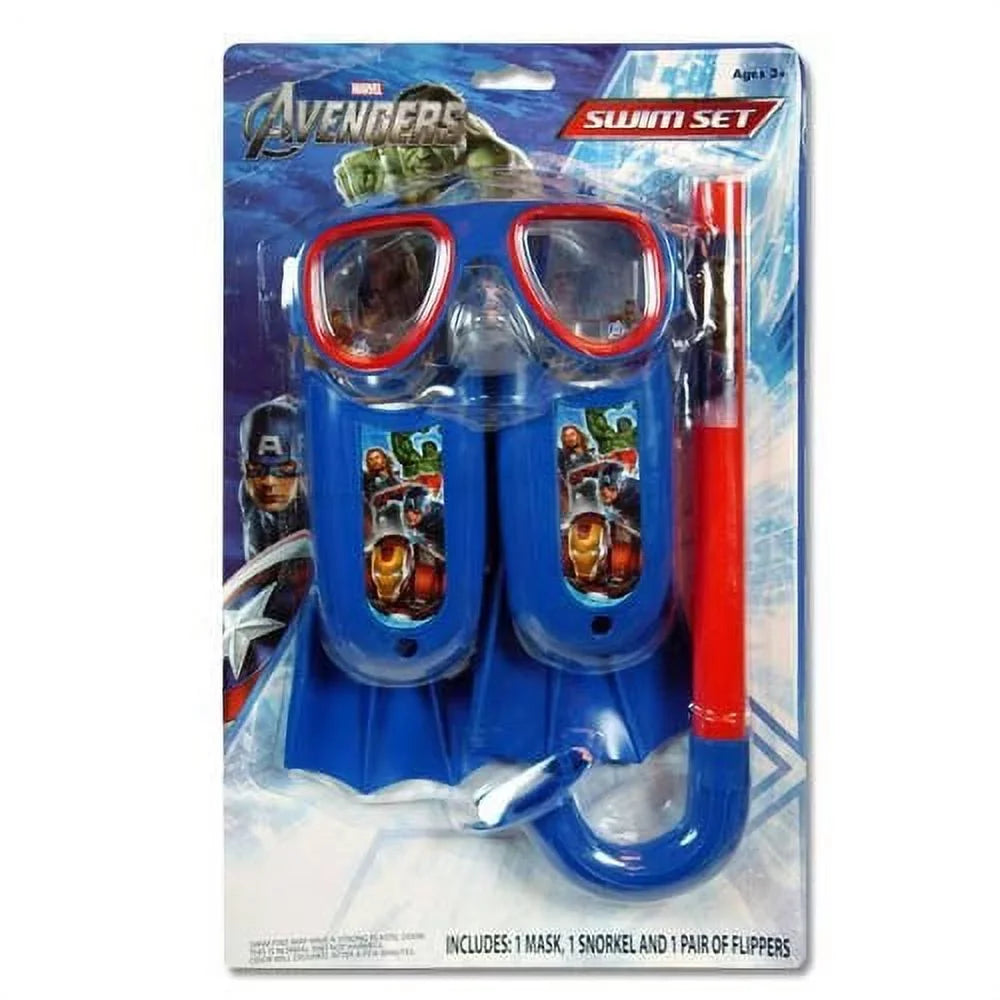 Set - The pc 3 - Card on Marvel Avengers Blister Swim
