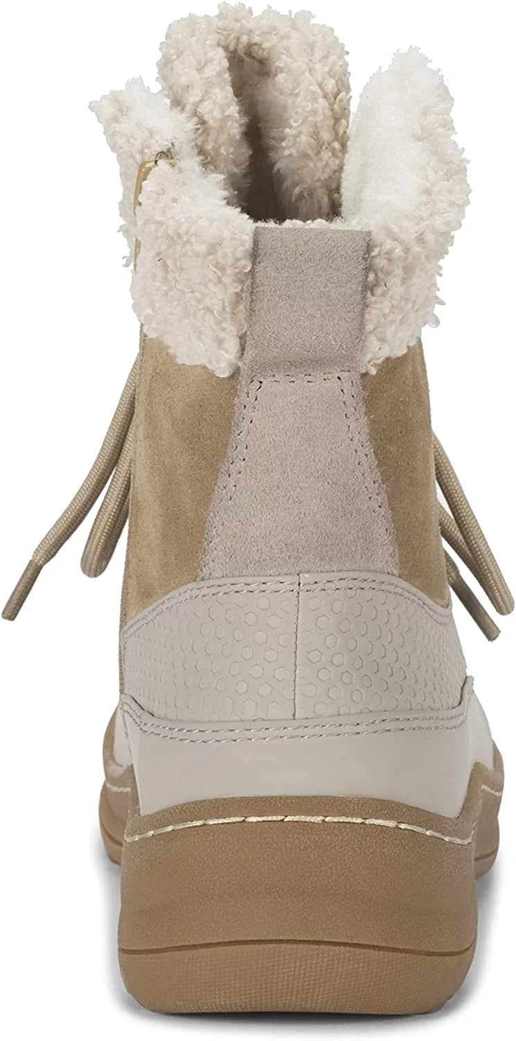Khaki/Stone ALTA 7.5 Suede Womens Boots BareTraps