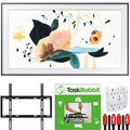 65-inch Services Surge Samsung 4K Model) Frame with TV + Wall (2020 QN65LS03TA Smart QLED + Cables Installation Gear TaskRabbit The HDMI UHD Adapter Customizable Bundle + Deco Mount 3.0 Frame