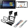 Toyota with for KIT2714 Din Double Tundra/ Backup Kit Touchscreen, DVD Multimedia Kit Bluetooth Pioneer Bundle 2007-2013 - Car Installation and Dash Camera, Stereo