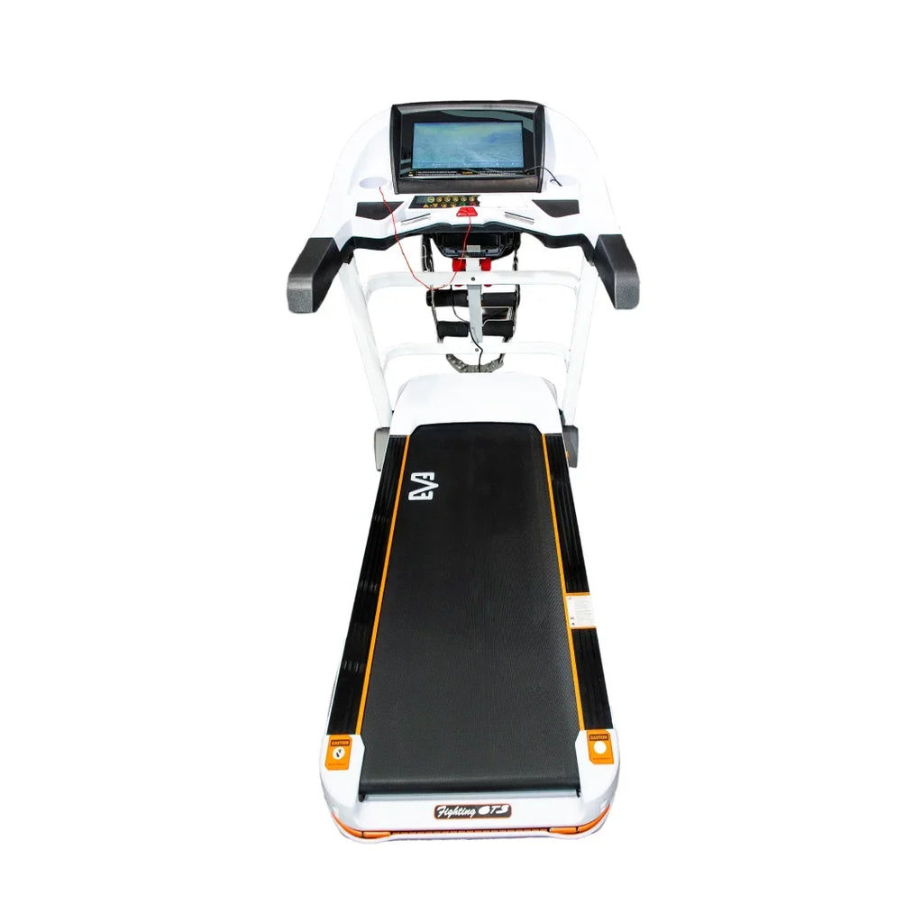 Preset Wide Board Monitor, by Folding 4.5HP, Grip, Speakers, Belt, Running LED Pulse Best Pressure Massage Programs, Bluetooth, FULLAFITT, Treadmill Free World