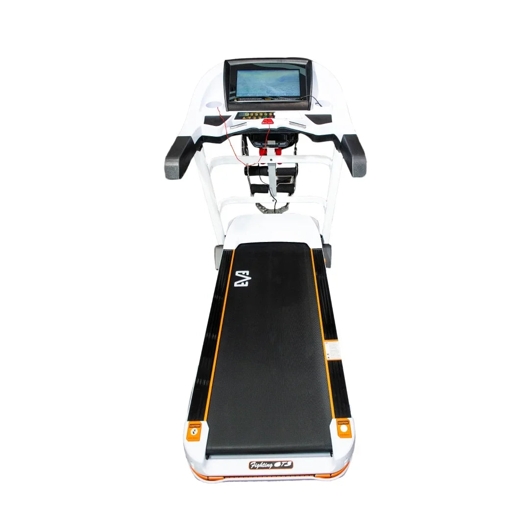 Preset Wide Board Monitor, by Folding 4.5HP, Grip, Speakers, Belt, Running LED Pulse Best Pressure Massage Programs, Bluetooth, FULLAFITT, Treadmill Free World