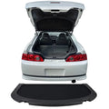 Black Trunk Cover Ikon Privacy 02-06 Compatible RSX with Style Acura OE Luggage Cargo Motorsports