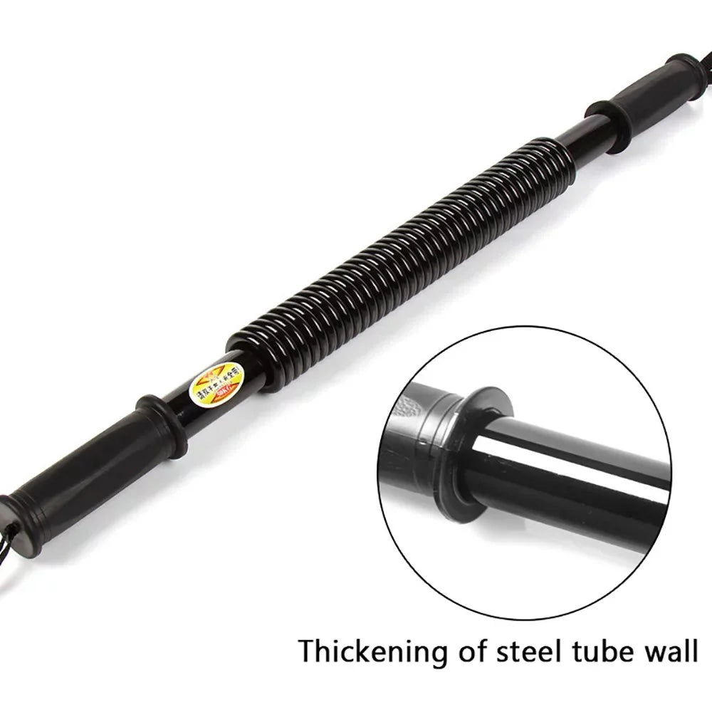 40KG Strength Bar Spring Duty Chest Twister Arms Power Heavy Body Upper Training