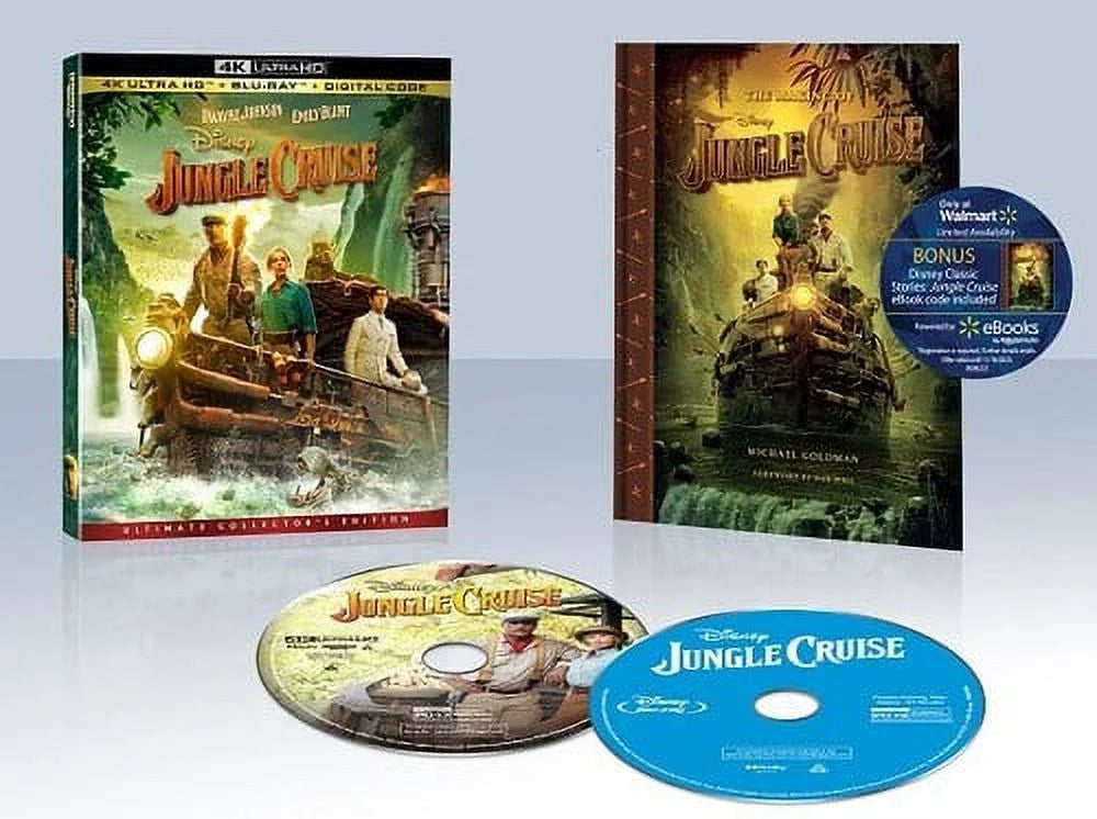 eBook) Digital + Jungle (Walmart Blu-Ray HD Ultra (4K + Code Exclusive) Cruise +