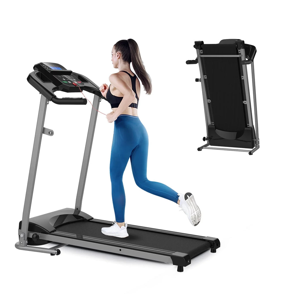 Inolait Black Folding Electric Machine, Treadmill 1.5HP Running
